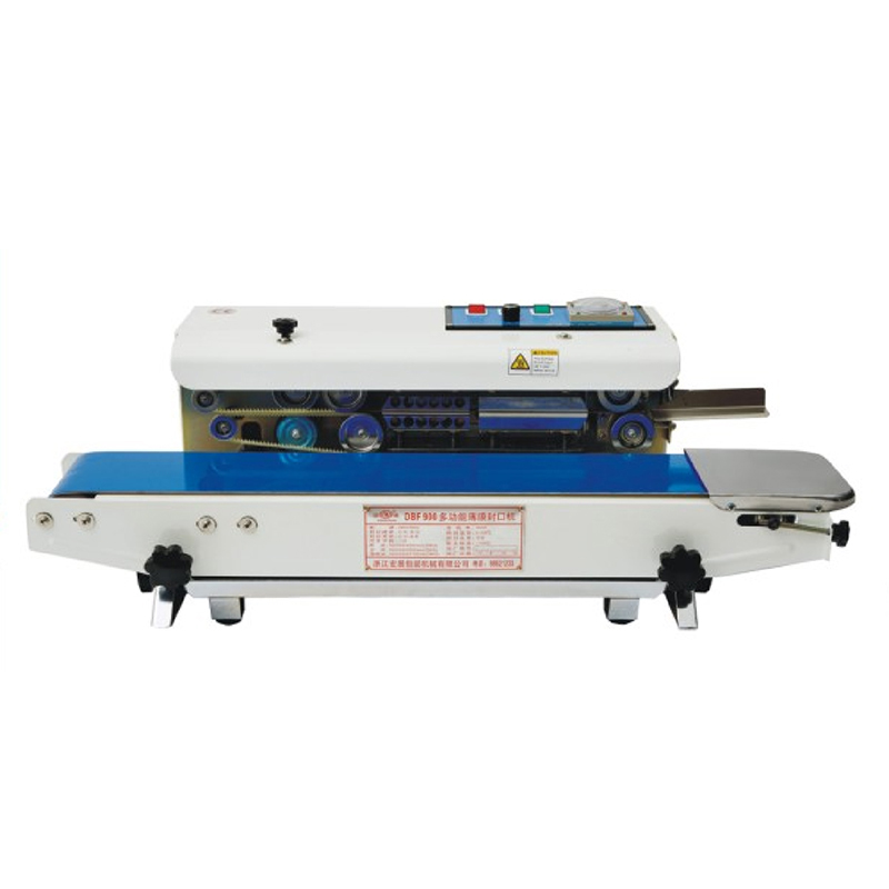 Horizontal Continuous Automatic Conveyor Sealer untuk Food Candy Bag Film Sealing